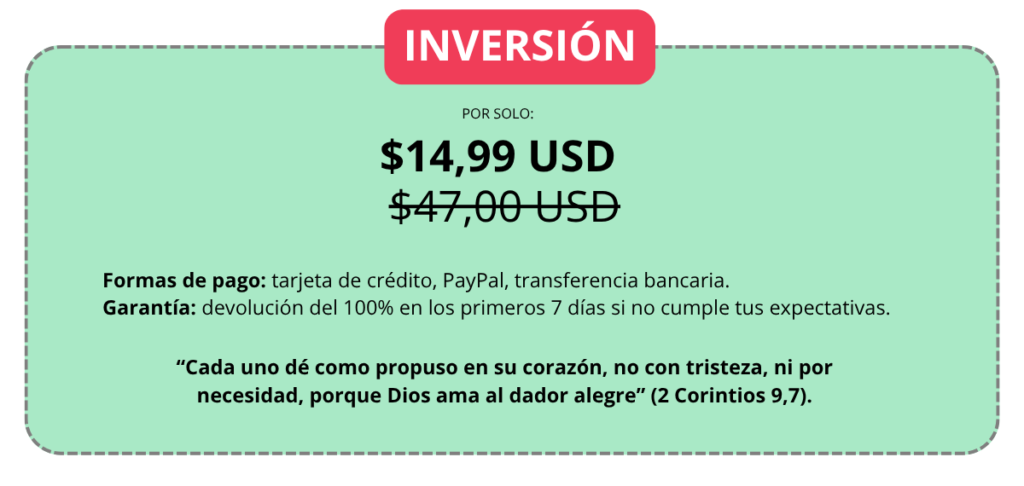 Sanacion y liberacion